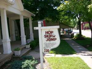 Hop Skip N Jump's Store Front Along the Old Underground Railroad